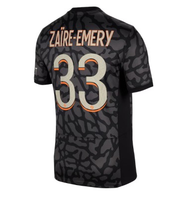 Paris Saint-Germain Warren Zaire-Emery #33 Replika Tredjetrøje 2023-24 Kortærmet
